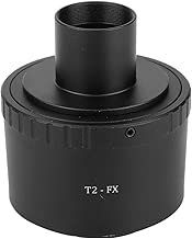 Qiterr T2-FX Metal Adapter Ring for 0 965inch T Mount Astronomical Telescope to for FX Mount Camera T-port Astronomical Telescope to FX Mount Micro Single Camera Qiterr T2-FX Metal Adapter Ring for 0 965inch T Mount Astronomical Telescope to for FX Mount Camera T-port Astronomical Telescope to FX Mount Micro Single Camera