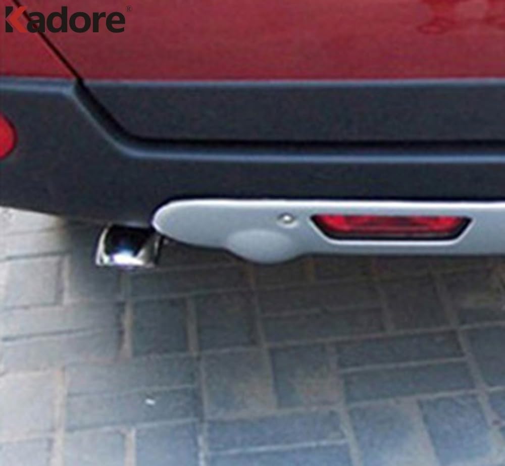 Finitura Scarico Auto Per Nissan Per X-Trail 2008 2009 2010 2011 Auto Fine Tubo di Coda di Scarico Posteriore Punta Del Silenziatore Tubo Scarico Terminale