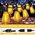 DAYBETTER Outdoor String Lights 50FT Waterproof LED Edison Outside Lights, 2200K 17 Shatterproof ST38 Bulbs, Hanging Umbrella Lights for Garden Camping Patio Porch Backyard Deck Balcony