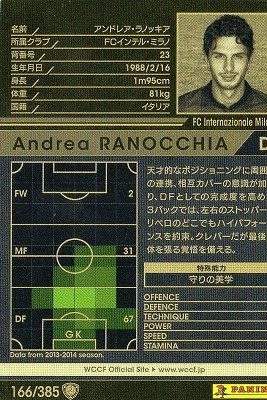 Amazon.co.jp: WCCF/13-14/166/FCインテル・ミラノ/アンドレア