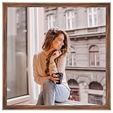 20x20 Wood Frame Brown, Rustic...