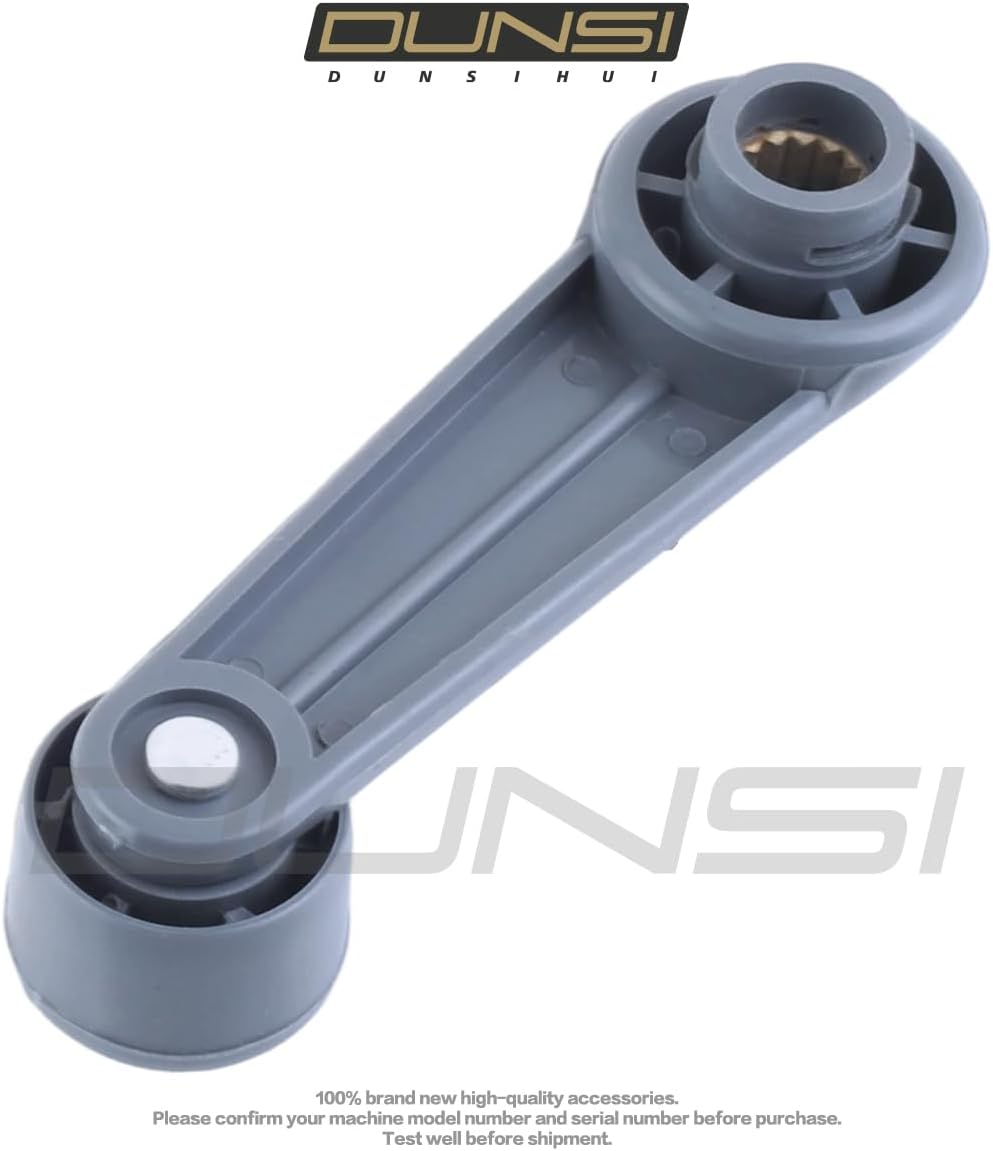 DUNSIHUI 69260-10040-J Pair Window Crank Lever Handle Gray Compatible with Tacoma Corolla Pickup Van