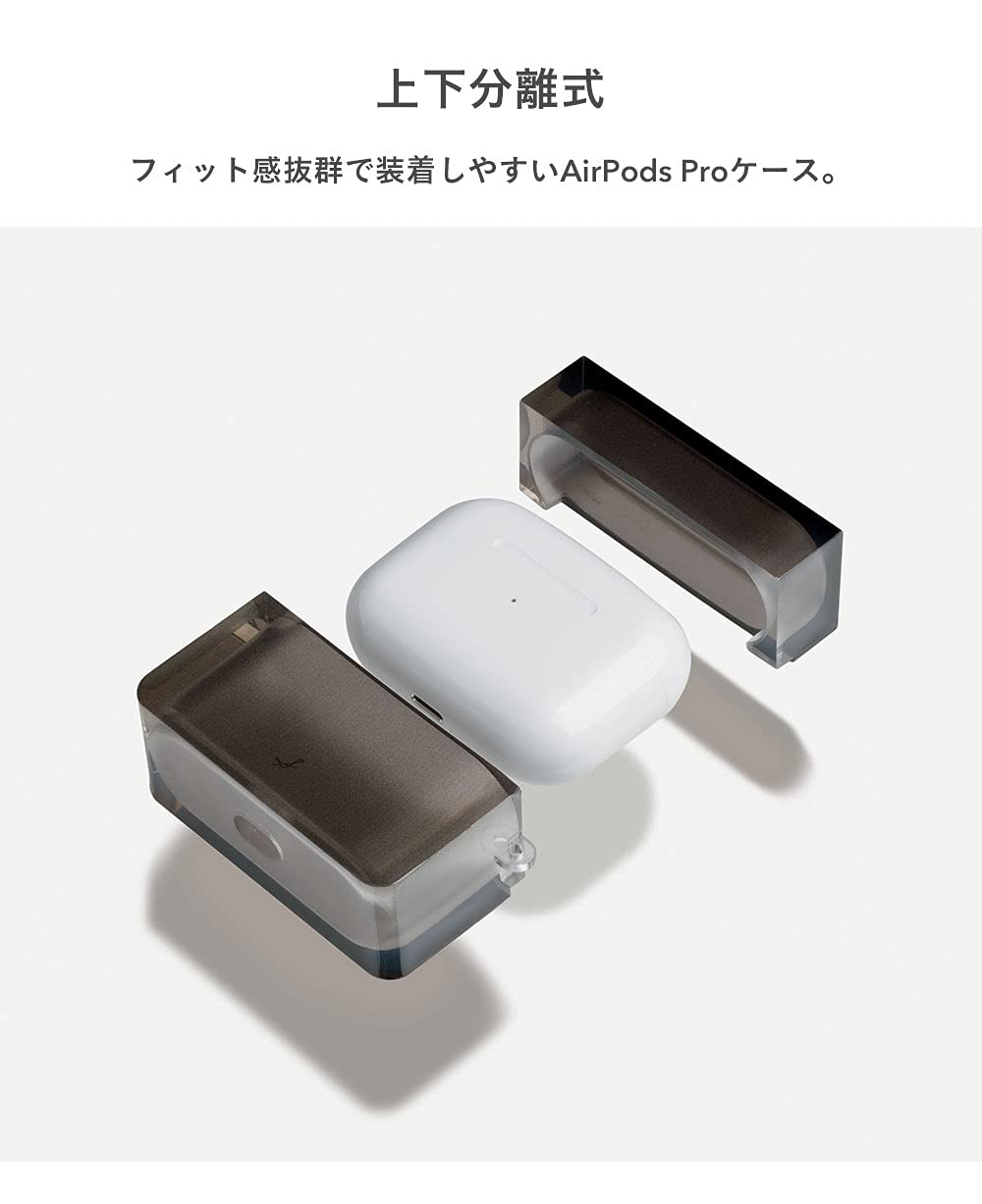 AirPods Pro 1 本体 ホワイト クリアケース付き AirPods Pro第1世代 本体 充電ケース付き ホワイト 動作確認済