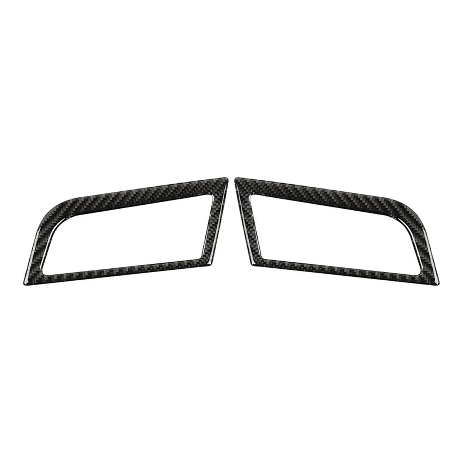 THXZINGLWG Compatible for Mustang GT 2015-2021 Carbon Fiber Auto Left and Right Air Vents Trim Stickers Frame Car Interior Accessories(TYPE5)