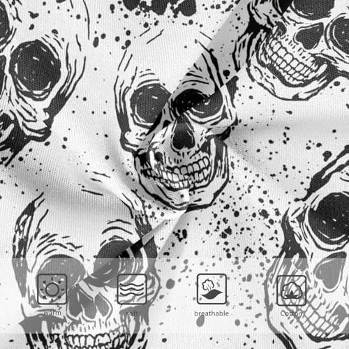 Black White Skulls Toddler Girls's Underwear 2T 202c18343