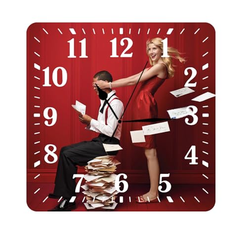 BeNsil Personalized Clock for Kids and Adults, Silent Wall Clock for Living Room Decoration with Photo or Birthday Photos