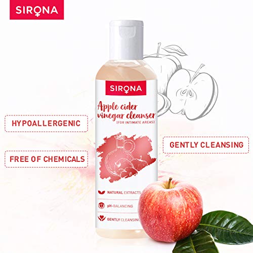 Sirona Apple Cider Vinegar pH-Balancing Feminine Wash - 6.7 Fl Oz - Thumbnail 7