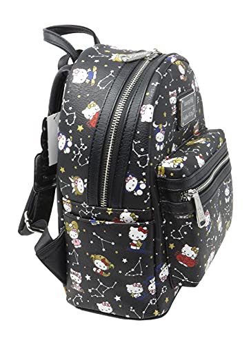 Loungefly Hello Kitty Zodiac Print Womens Double Strap Shoulder Bag Purse #TOP1