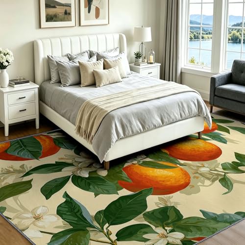 Alfombra de salón beige 120x180 cm de lana sintética lavable 8