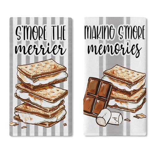 S'More the Merrier Dish Towels, Set of 2
