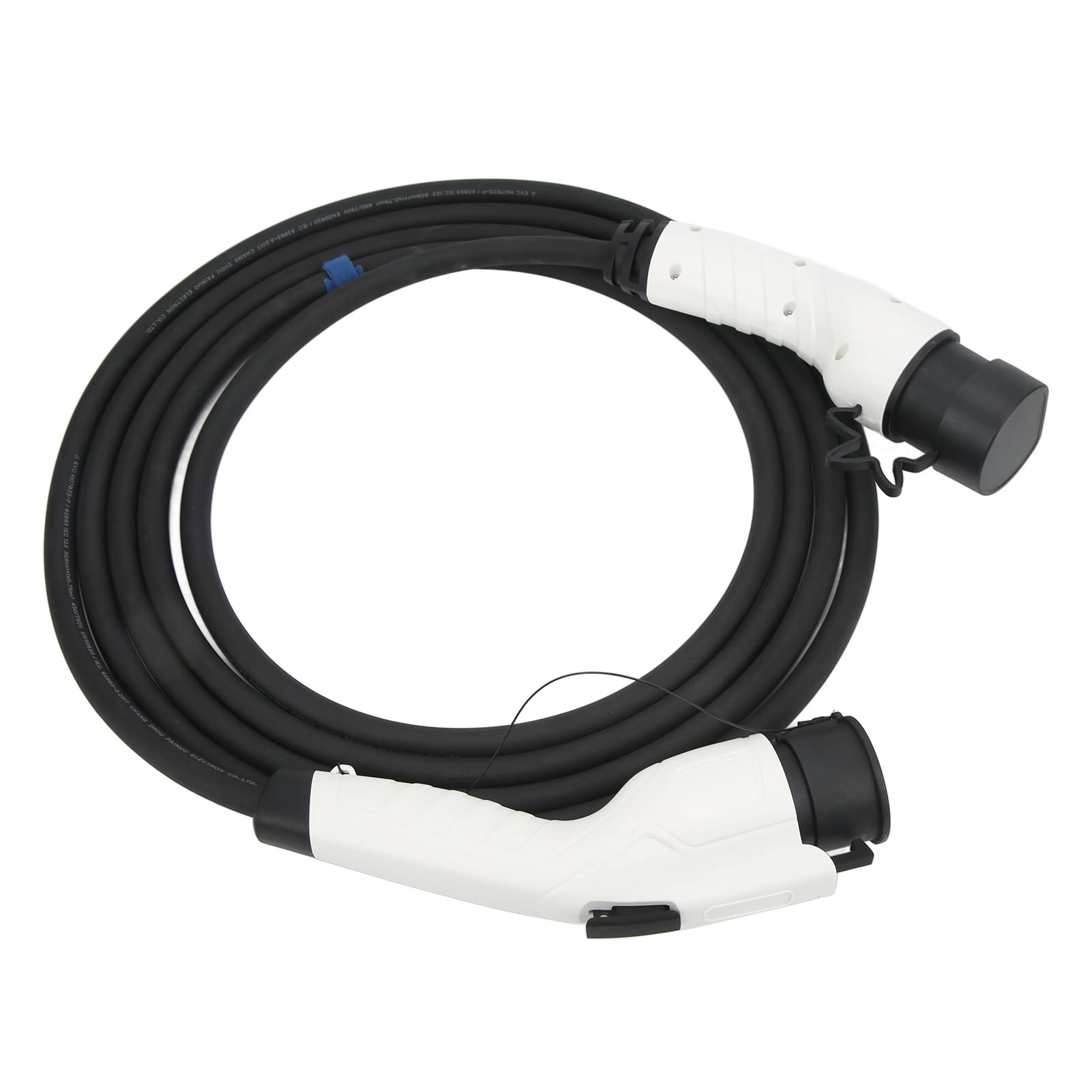 Typ Wtyczki Pojazdu Elektrycznego Zgodny z Typem 32A Kabel z Certyfikatem CE TUV o Mocy 7,2 KW, Przewód ładujący o Długości 16,4 Stopy do Pojazdów Elektrycznych J1772