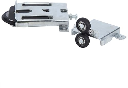 Miniatura 3 de TOPINCN Ensamblaje de rodillos de puerta Polea convexa Rueda deslizante Puerta de rodillo Piezas de repuesto Accesorios para armario de puerta de
