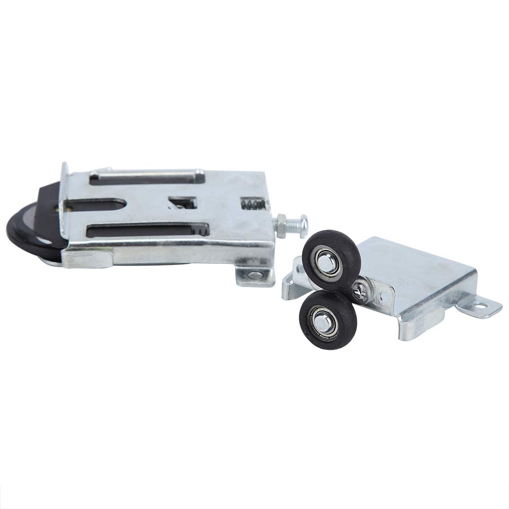 Cabinet Door Roller, Sliding Door Wheel, Adjustable Height Alloy Material with Accessories, for Closet and Door