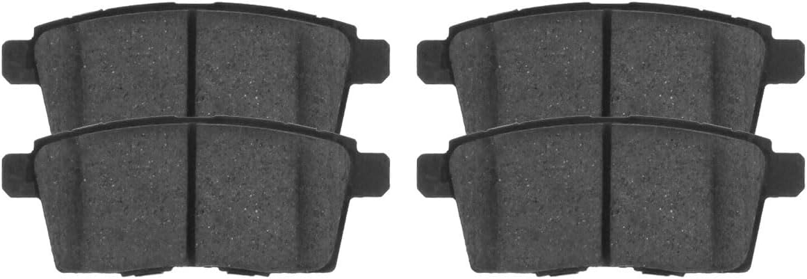 AutoShack Front Vented & Rear Vented Drilled & Slotted E-Coated Brake Rotors + Ceramic Pads 12-PC Brake Kit Replacement for 2007-2015 Mazda CX-9 ShadowGuard