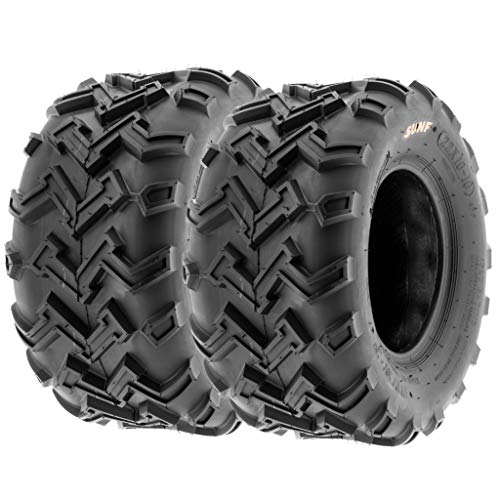 SunF 22x10-10 Off-Road ATV Tires 6 Ply, (Set Pair of 2)