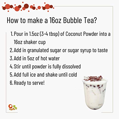 Qbubble Tea Powder Coconut Powder thumb #2