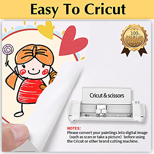 Transourdream Iron On Heat Transfer Paper For T Shirts (25 Sheets 8.5X11", Dark 4.0) Drawable & Printable Htv Heat Transfer Vinyl For Inkjet Printer Diy Iron On Transfers For T Shirts (Trans-D4-20) #TOP1