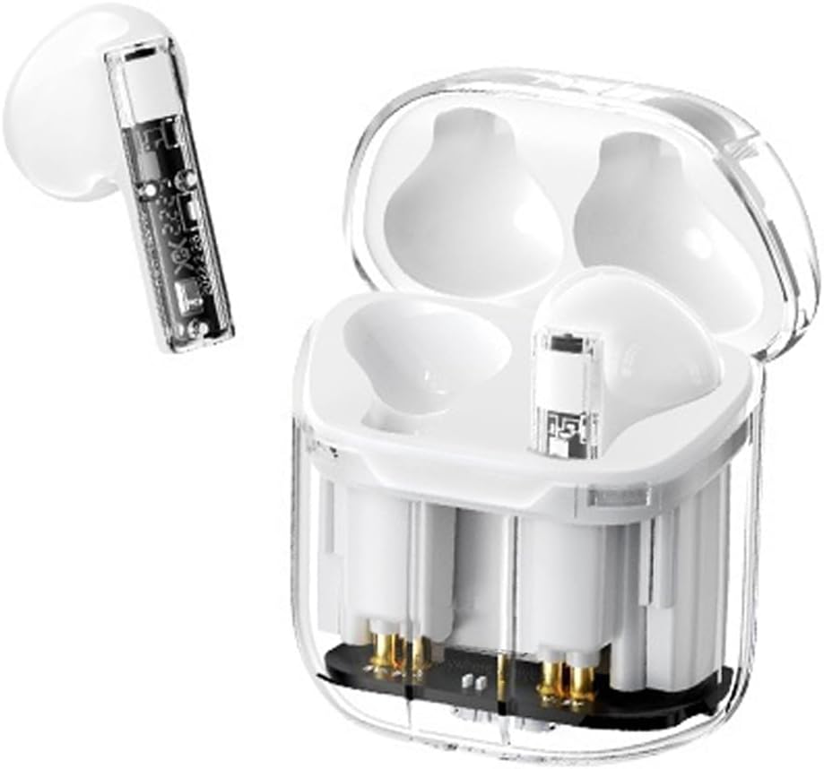 – Wireless Earbuds For Samsung Galaxy S25 FE/S24 S23 FE Plus Ultra/A14/A34/A54/A06/A05/A05s/A13 5G/A12/A04/A04s, TWS-10I True Wireless Stereo Music Lightweight In Ear Earphones Headphones (WHITE)