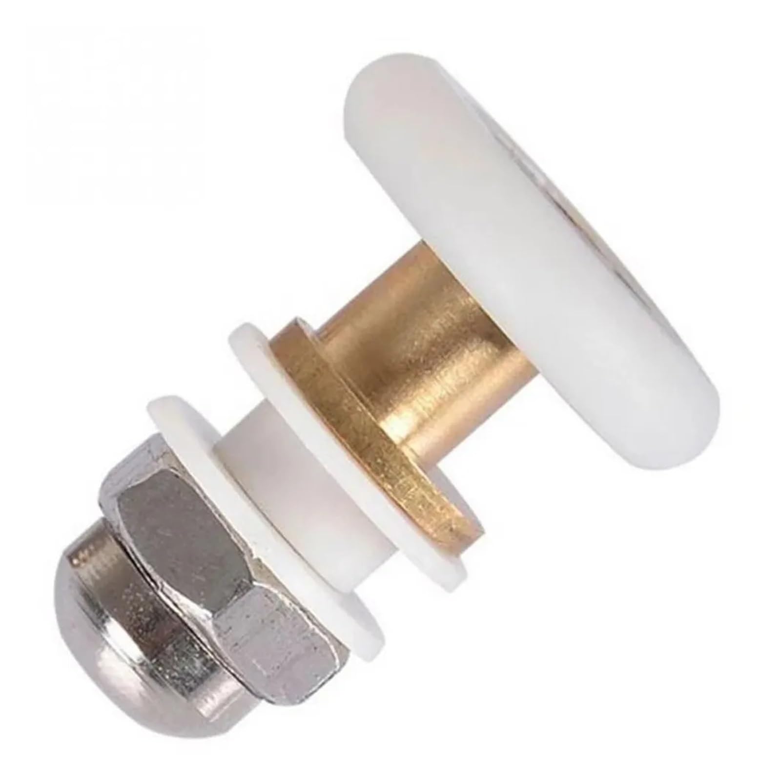 Ruote per Porta Scorrevole in vetro Della Doccia, 4 pezzi, Diametro 25