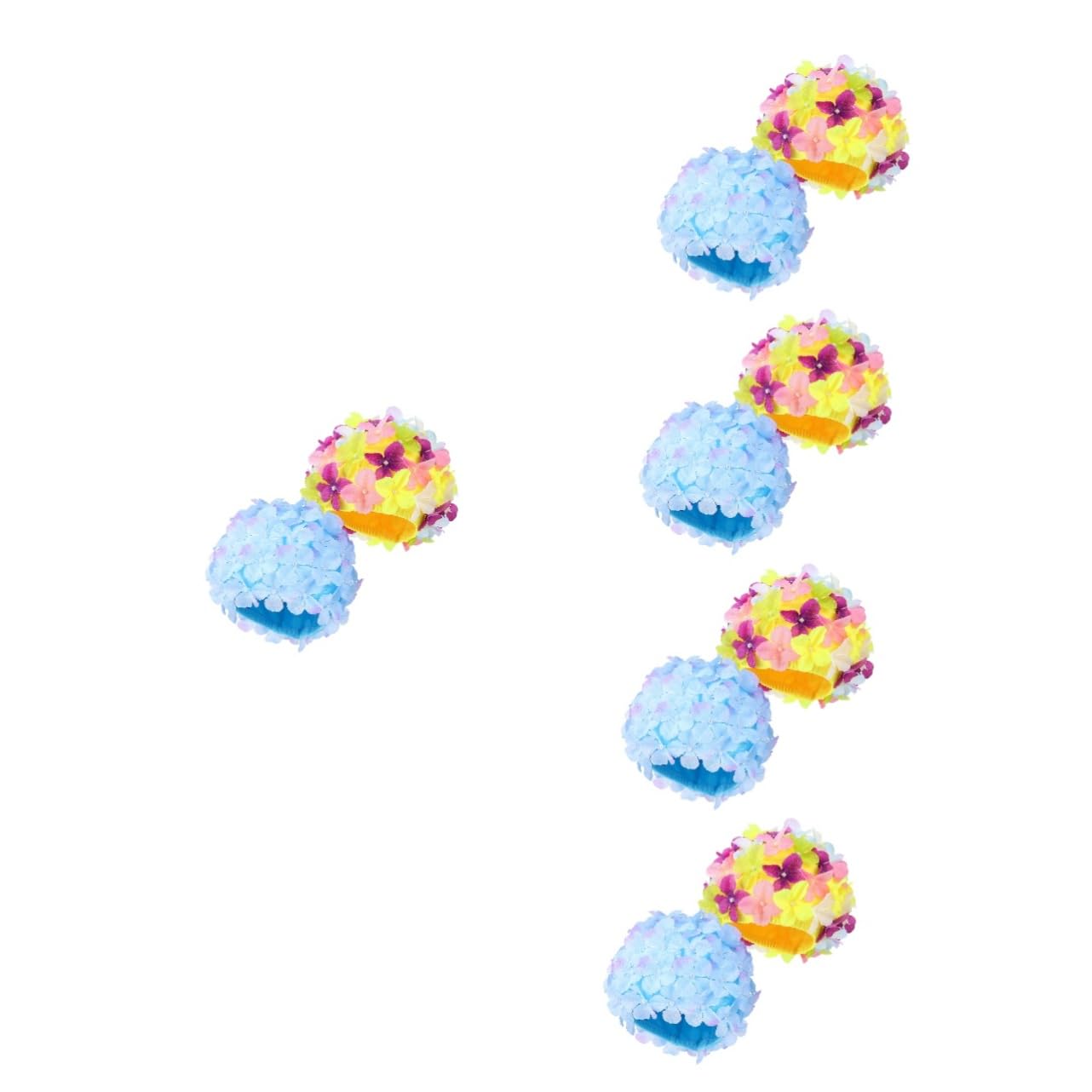 POPETPOP 10 Piezas Gorro De Natación Gorro De Ducha Impermeable Sombreros De Piscina Vestidos De Baño para Mujer Trajes De Baño Damas Trajes De Baño Moda Traje De Baño Nylon De Las Mujeres