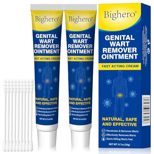 Image of Bighero 2 Pack Wart Fast Acting Gel Wart Remover Freeze Off Ointment,Wartes Cream for Genital Wartss, Warts, Plantar Warts, Common Wartes, Corn, Flat Wars NDC (84010-047-02)