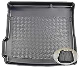 Riffelblech-Strukturdesign-Kofferraumwanne aus flexiblem und hochwertigem Qualitätskunststoff gefertigt passgenau zugeschnitten für das angegebene Fahrzeugmodell in der genannten Ausstattungsoption. Die Laderaumwanne verfügt über eine geriffelte Strukturoberfläche und sorgt durch die elegante Gestaltung für ein äußerst ästhetisches Erscheinungsbild. Pflegeleichte Handhabung und einfache Reinigung der abwaschbaren Riffelblech-Design-Kofferraumwanne unter dem Wasserstrahl.