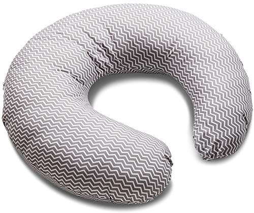 Italbaby cuscino allattamento zigzag grigio