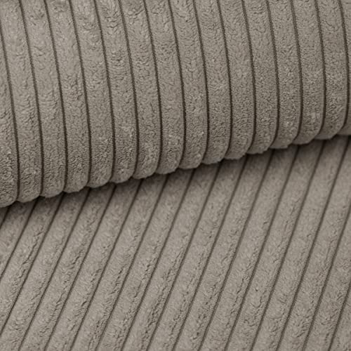 Heko Panels Tissus Au Metre Pour Couture Ameublement Fauteuil Meubles Canapés Chaises Coussins Cappuccino 100 X 142 cm Murano
