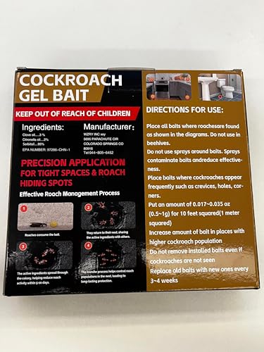 Image of 4 Pack Large Roach Gel, Cockroach Gel