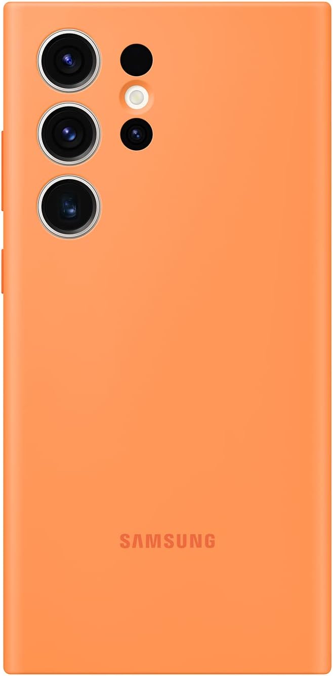 Galaxy S23 Ultra Silicone Case | Orange | Smartphone Case | Genuine Samsung Domestic Product | EF-PS918TOEGJP