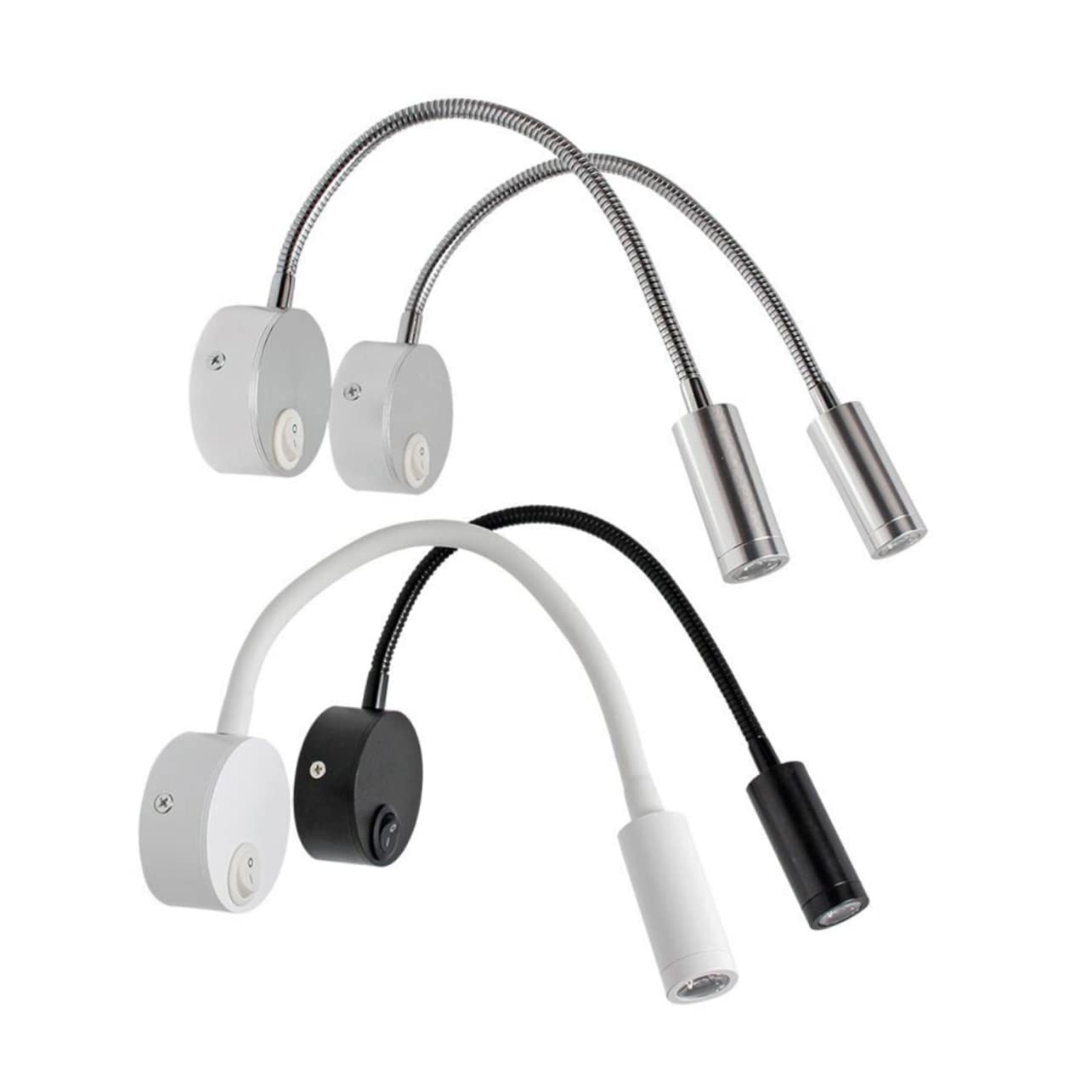 FOYTOKI Led Reading Lamp Clip-on Eye Protection Dimmable Perfect for Bedroom Study Laptop Desk