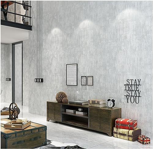 Papier peint intissé blanc gris 3D moderne pour salon et arrière-plan TV
