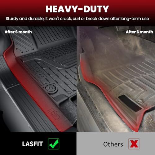Image of LASFIT Floor Mats for RAM 1500 2013-2018 /Classic 2019-2024 Quad Bench