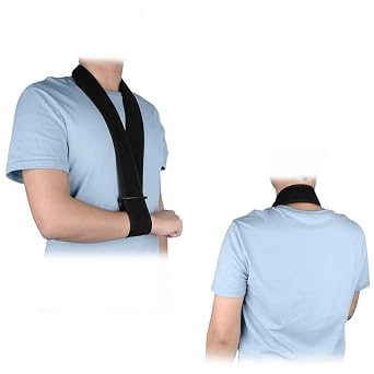 Arm Sling Arm Sling Immobilizer Shoulder Immobilizer Collar and Cuff Sling Supportive Sling Arm Support Shoulder Sling Immobilizer Arm Sling Shoulder Support for Left Right Arm Sling