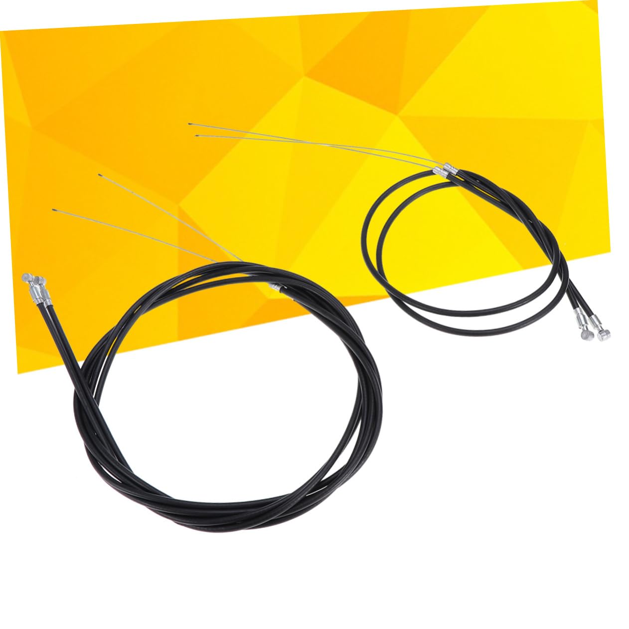 Holibanna 4Pcs Mountain Bike Brake Cable Kit Rear Derailleur Wire Durable Housing Smooth Operation for Enhanced Braking Power Compatible with Various Bikes