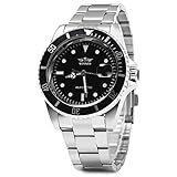 Ganador W016 – 1 Movimiento Mecánico Automático Hombres Reloj Banda De Acero Inoxidable Fecha Display