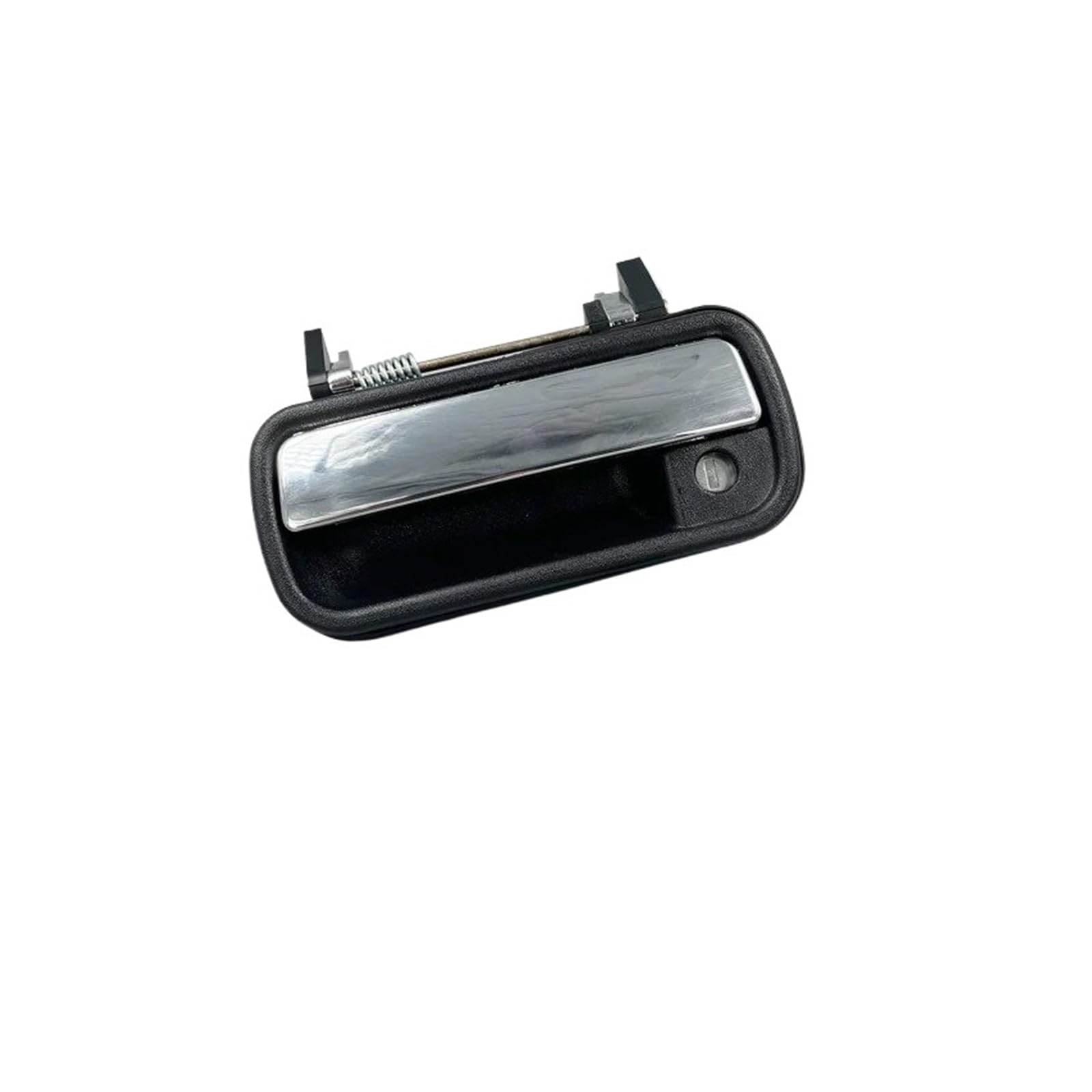 Nokrgqw Left With Key Left Handle Passenger Front Door Outer Handle With Lock And Key Cylinder For Toyota For Hilux For Pickup For Rn85 1988-1998(Left With Key)