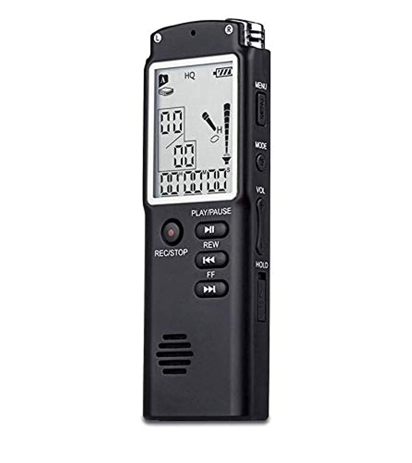SKEIDO 8GB Voice Recorder USB Professional 96 Hours LCD Dictaphone Digital Audio Voice Recorder with WAV MP3 Player