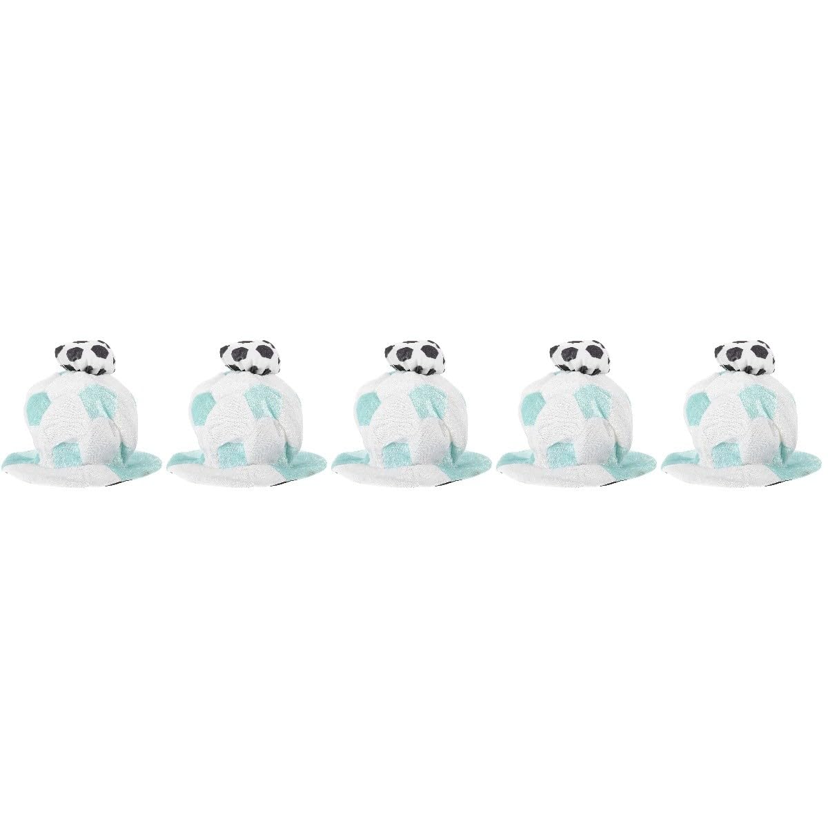 ibasenice 5pezzi Cappello Sportivo Divertente per di Calcio Accessorio Costume per Eventi Sportivi Cappello Pile Leggero e Traspirante per Feste e Celebrazioni Argentina
