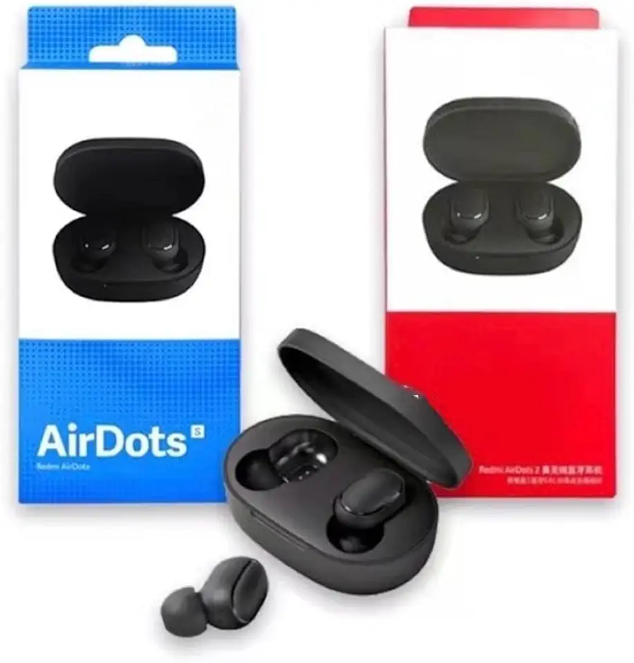 Redmi Airdots, Fone de Ouvido Sem Fio, Bluetooth 5.0, Com Estojo Carregador. conexão rápida e estável.