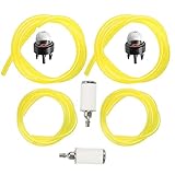 Milttor Fuel Line with Primer Bulb for Zama Poulan Homelite Craftman Chainsaw Trimmer Chiansaw Blower 2 Cycle Engine