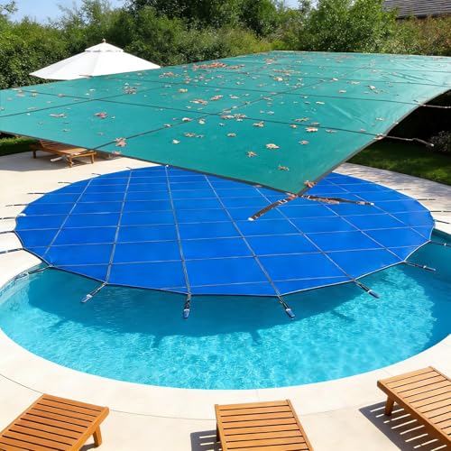 RENLXFI All-Season Child & Pet Pool Cover