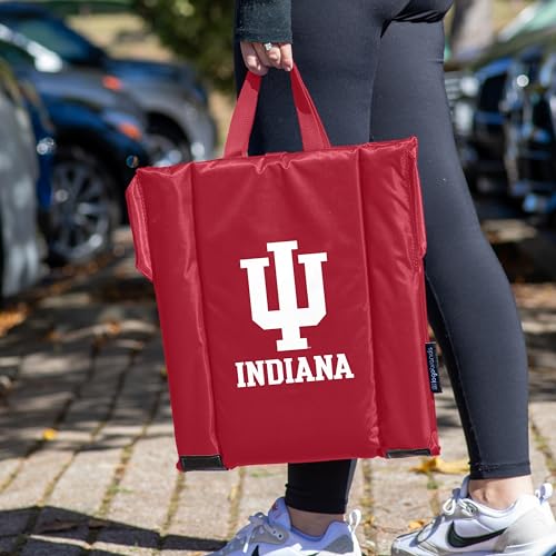 Image of Logo Brands Officially Licensed NCAA Unisex Stadium Seat, One Size, Team Color