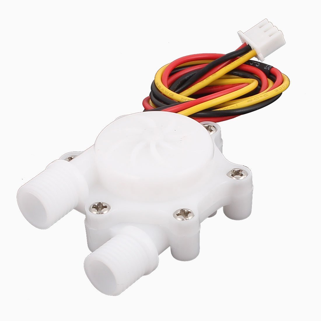 Sensor de flujo de agua uxcell con efecto Hall y rosca G1/4 de alta precisión 4