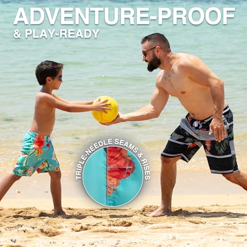 Image of Kanu Surf Boys' Papagayo Floral Swim Trunk