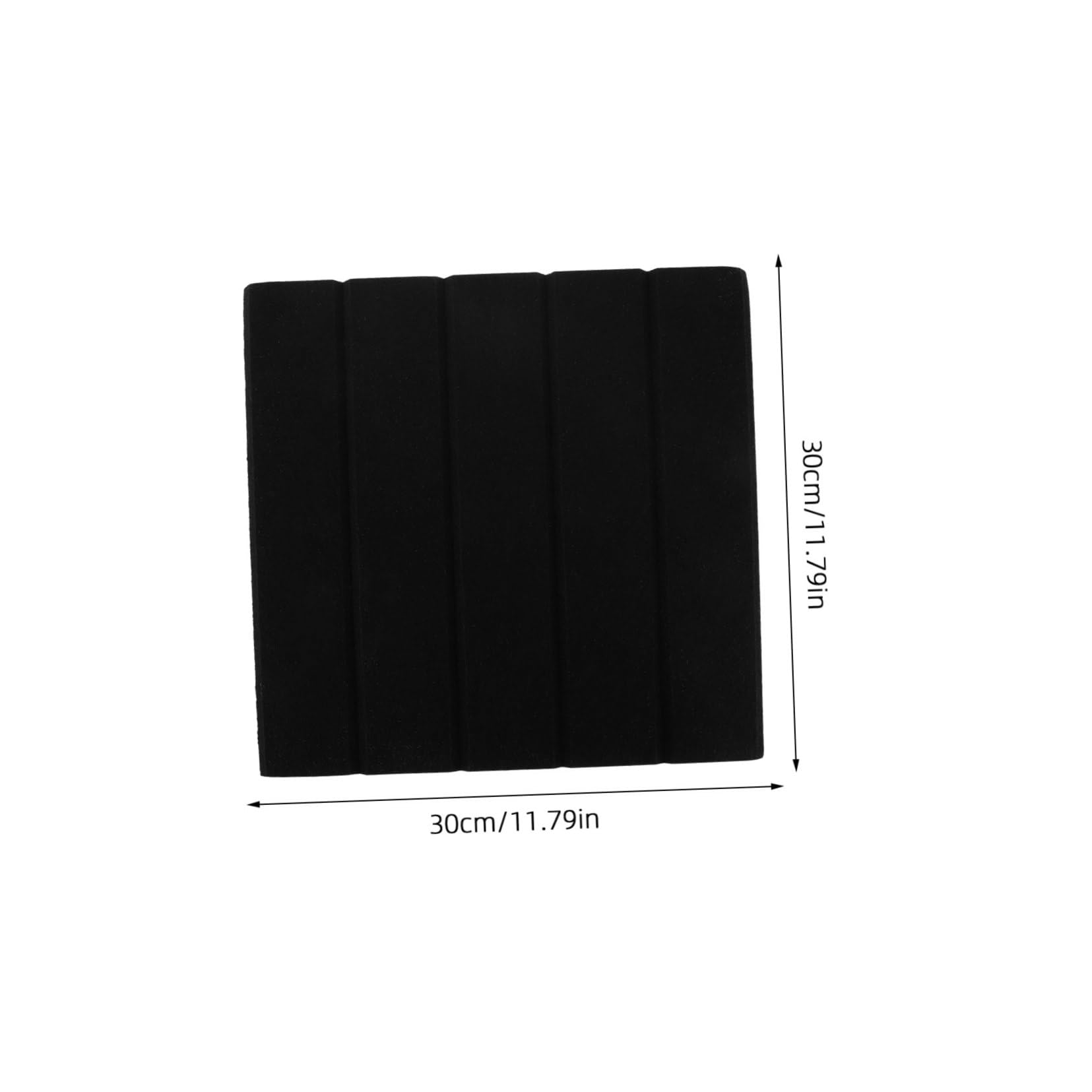 12 Pezzi Pannelli Fonoassorbenti Adesivi per con Motivo Righe Verticali Isolamento per Studio Ufficio e Home Theater Materiale Decorativo e Insonorizzante