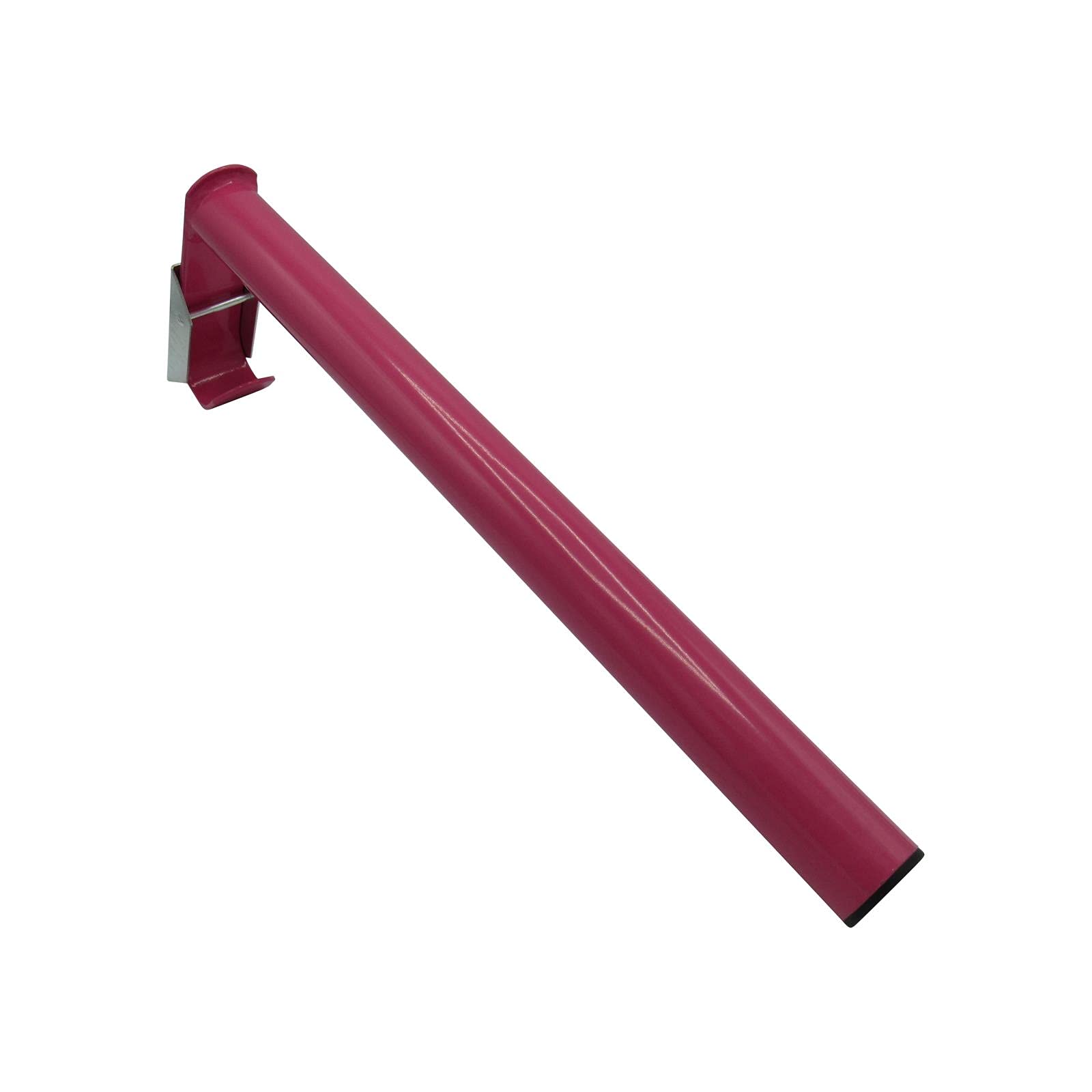 Secure Fix Direct Folding Saddle Rack Pole Type (Horse Stable Wall Mounted Tack Room Rail Pink)