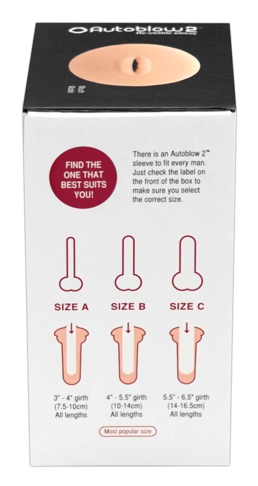 Autoblow Manchon de Rechange pour Masturbator Chair Taille A