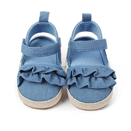 Infant Girls Ruffles Shoes First Walkers Shoes Summer Toddler Flat Sandals Baby Boy Apparel2