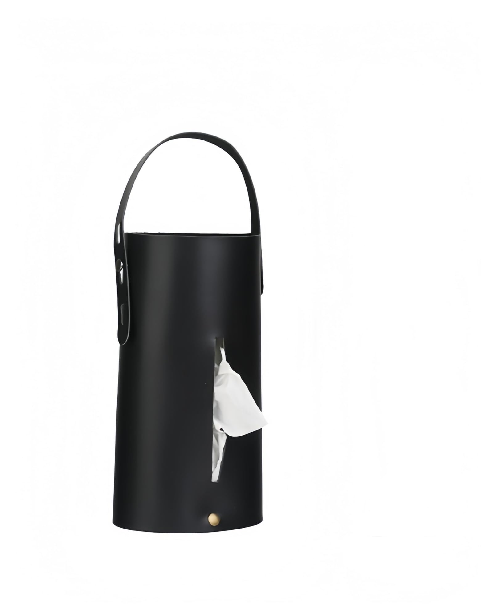 Porte-boîtes de mouchoirs convertible contre l'humidité mini fourre-tout noir